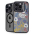 Autumn Grey Floral iPhone 14 Pro Kickstand Case
